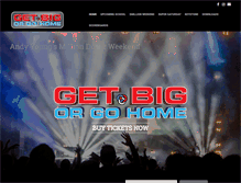Tablet Screenshot of getbigorgohome.com